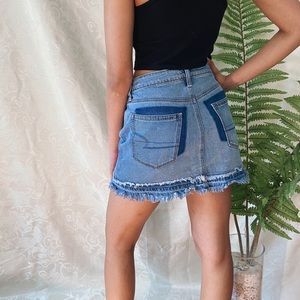 American Eagle denim skirt with details